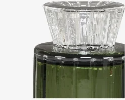 Discount Daells Bolighus Fyrfadsstage Grøn Glas H.8 cm