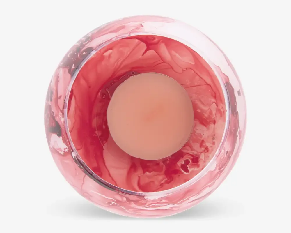 Best Daells Bolighus Fyrfadsstage votive blended small Ø.8 cm Rød