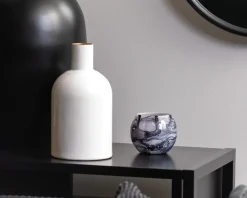 New Daells Bolighus Fyrfadsstage votive blended small Ø.8 cm Grå