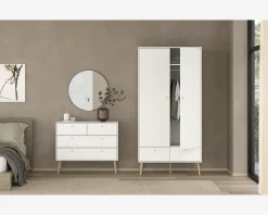 Hot Daells Bolighus Garderobeskab Bodo hvid