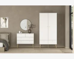 Hot Daells Bolighus Garderobeskab Bodo hvid