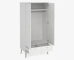 Hot Daells Bolighus Garderobeskab Bodo hvid