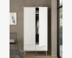 Hot Daells Bolighus Garderobeskab Bodo hvid