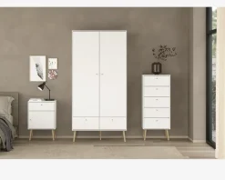 Hot Daells Bolighus Garderobeskab Bodo hvid