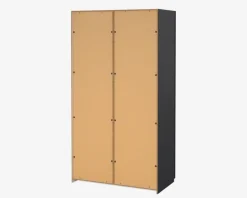 Online Daells Bolighus Garderobeskab Case grå B. 119 x H. 221 cm