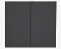 Best Daells Bolighus Garderobeskab Case grå B. 244 x H. 221 cm