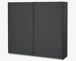 Best Daells Bolighus Garderobeskab Case grå B. 244 x H. 221 cm