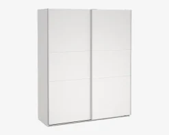 Clearance Daells Bolighus Garderobeskab Case hvid B. 179 x H. 221 cm