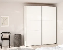 Clearance Daells Bolighus Garderobeskab Case hvid B. 179 x H. 221 cm