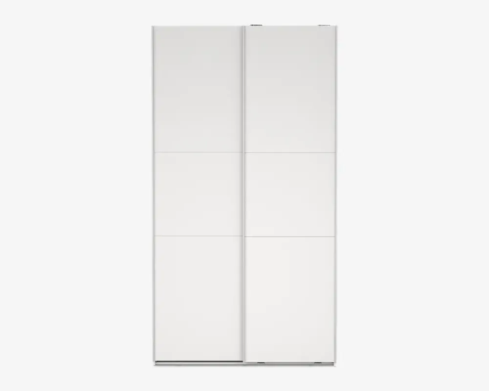 Sale Daells Bolighus Garderobeskab Case hvid B. 119 x H. 221 cm