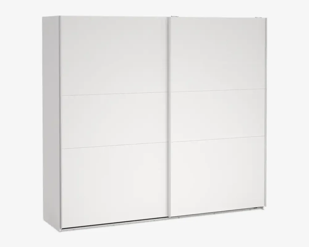 Sale Daells Bolighus Garderobeskab Case hvid B. 244 x H. 221 cm