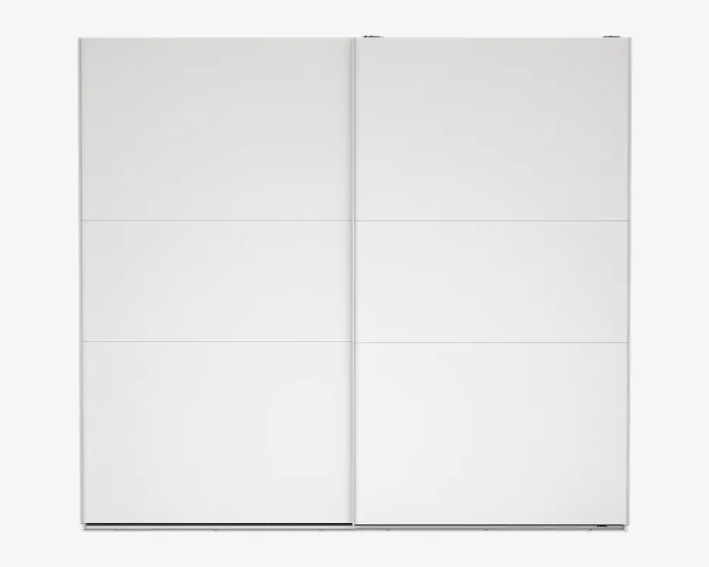 Sale Daells Bolighus Garderobeskab Case hvid B. 244 x H. 221 cm