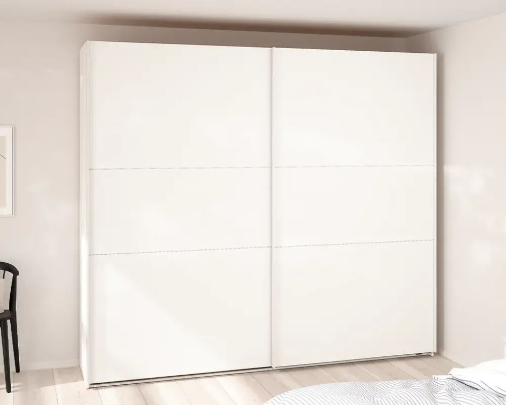 Sale Daells Bolighus Garderobeskab Case hvid B. 244 x H. 221 cm