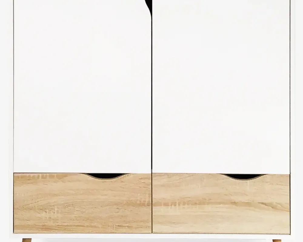 Discount Daells Bolighus Garderobeskab Delta m. 2 låger og 3 skuffer