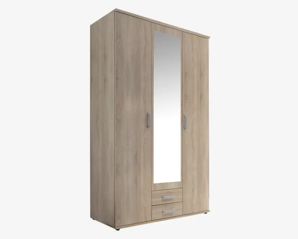 Clearance Daells Bolighus Garderobeskab m. 3 låger og 2 skuffer