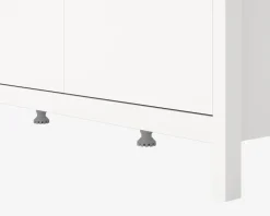 New Daells Bolighus Garderobeskab Madrid hvid med 3 låger