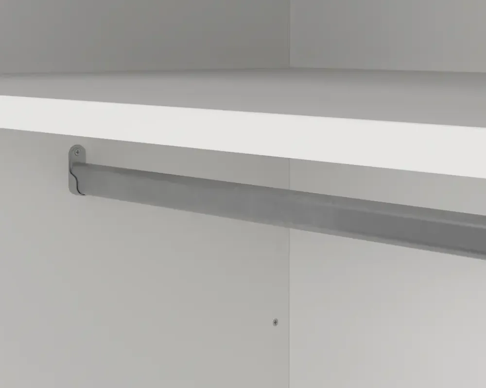 New Daells Bolighus Garderobeskab Madrid hvid med 3 låger