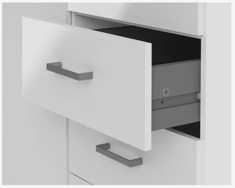 Clearance Daells Bolighus Garderobeskab Space m. 3 Låger og 3 Skuffer