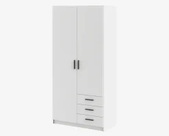 Clearance Daells Bolighus Garderobeskab Sprint m. 2 Låger og 3 Skuffer