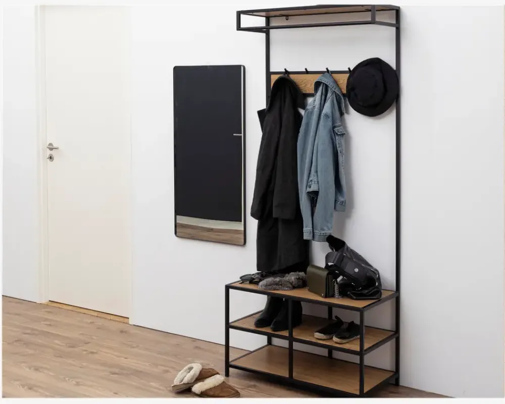 Hot Daells Bolighus Garderobestativ Seaford med knager