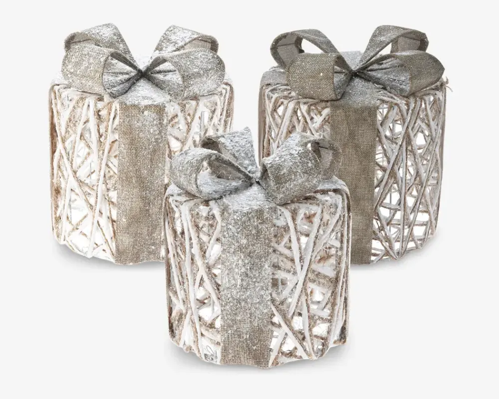 Best Daells Bolighus Gaveæske sæt 3 stk. H.30 cm