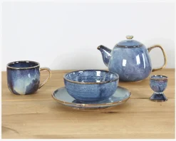 New Daells Bolighus Æggebægre Space Blå H. 6 cm