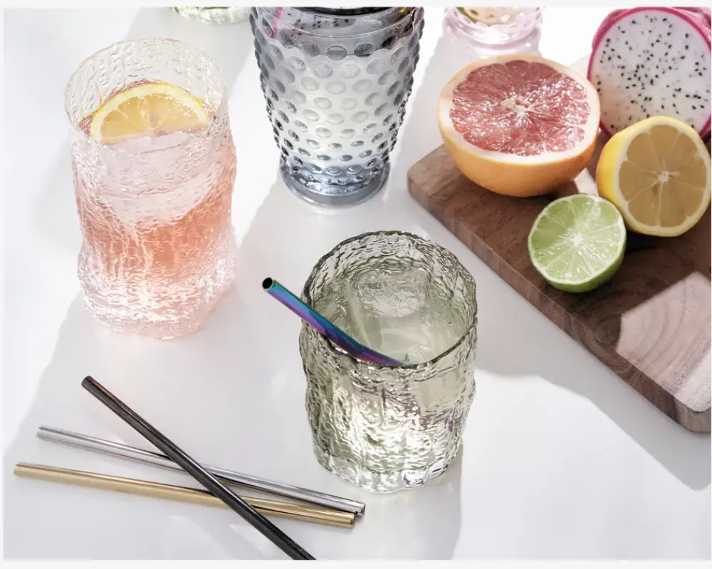 Best Daells Bolighus Glas Organisk Form Grå H.9,5 cm