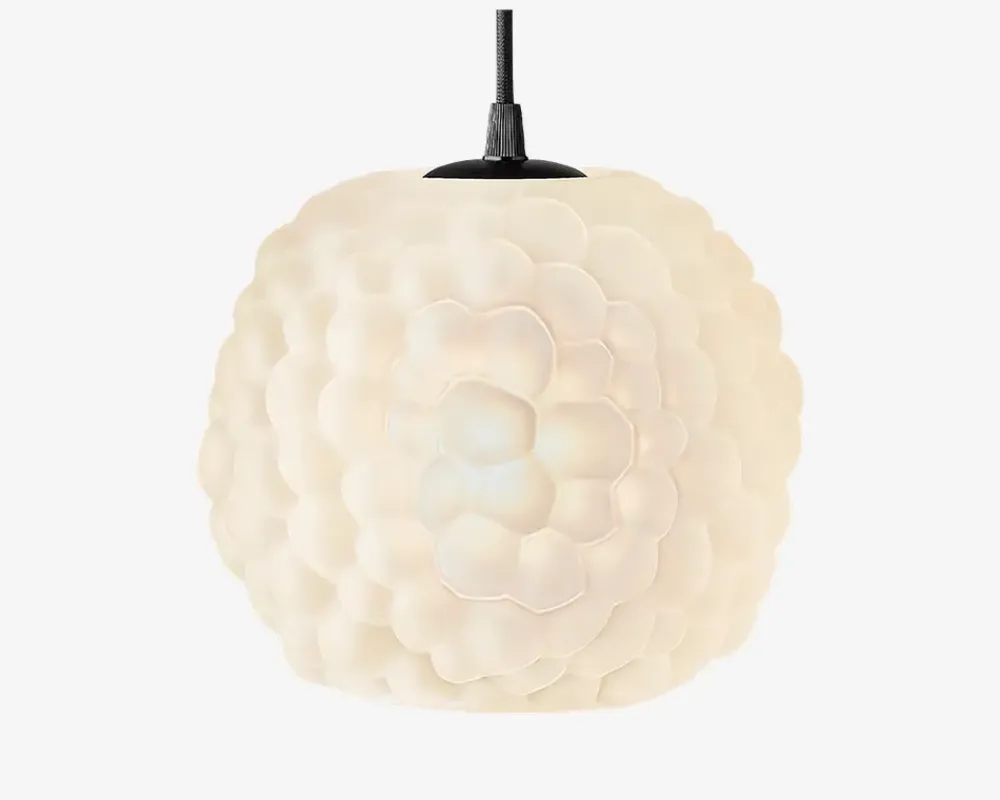 Best Daells Bolighus Grape Pendant Ø.20 cm E27 Mat Hvid