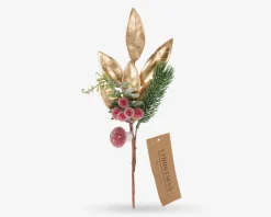 Sale Daells Bolighus Gren bær ass L.32 cm Guld