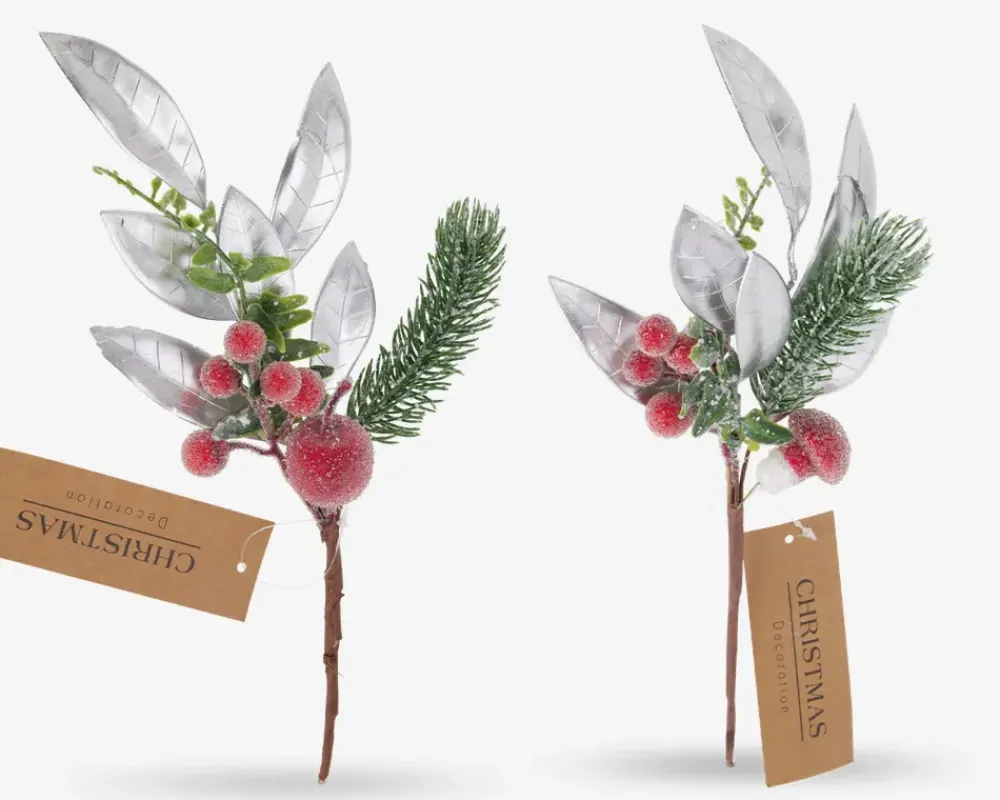 Sale Daells Bolighus Gren bær ass L.32 cm Sølv