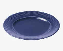 Online Daells Bolighus Groovy Midd. Tallerken Ø27 cm Blå