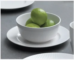 Sale Daells Bolighus Groovy Skål Ø14,5 cm Hvid