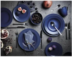 Best Daells Bolighus Groovy Skål Stentøj Blå