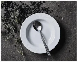 Best Daells Bolighus Groovy Tallerken Suppe Ø22 cm Hvid