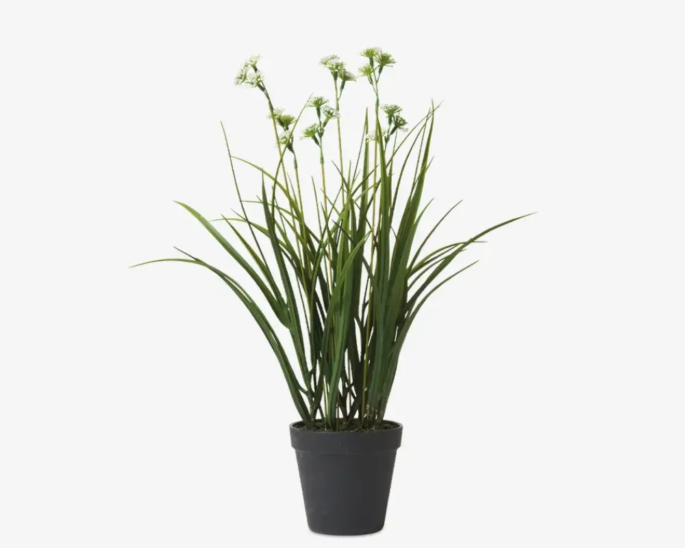 Outlet Daells Bolighus Græs Med Blomster Plastik H.43 cm