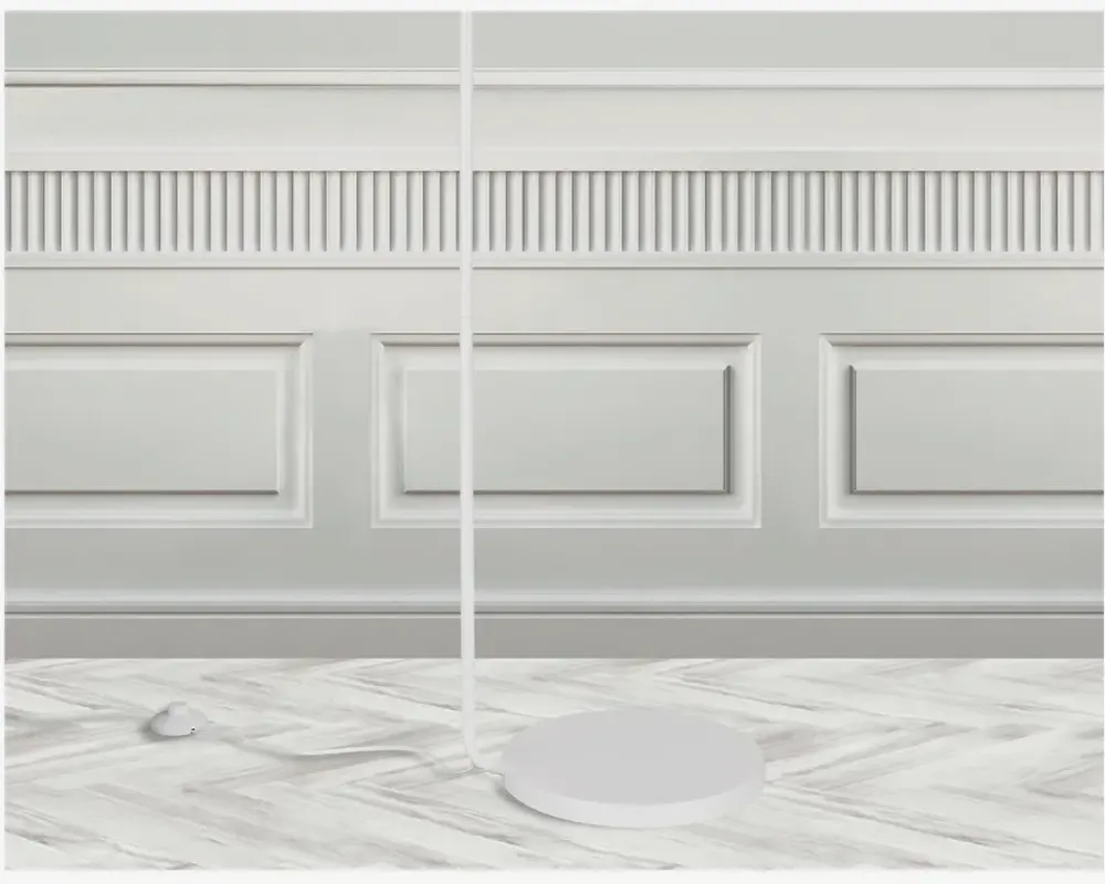 Sale Daells Bolighus Gulvlampe Dial H.150 cm Hvid