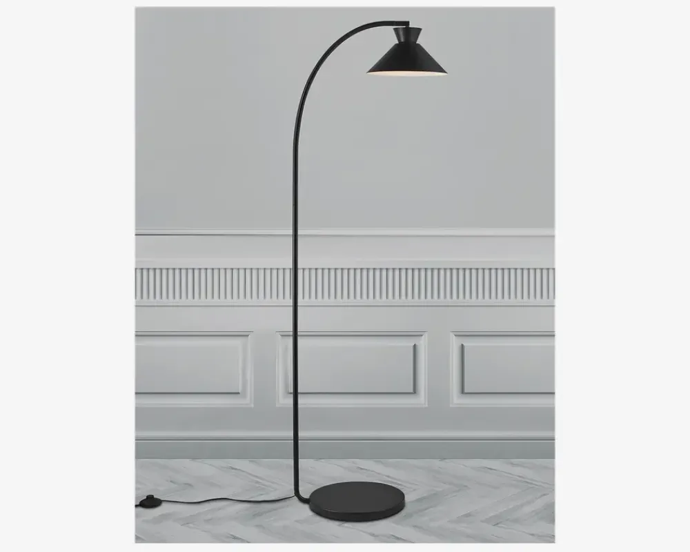 Online Daells Bolighus Gulvlampe Dial H.150 cm Sort