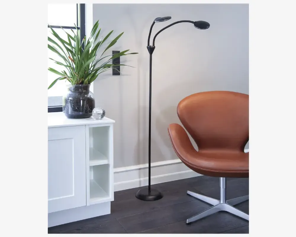 Best Daells Bolighus Gulvlampe Fix LED H.130 cm