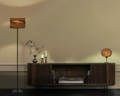 Clearance Daells Bolighus Gulvlampe genanvendt pap H.160 cm