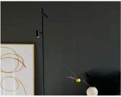 New Daells Bolighus Gulvlampe Omari H.141 cm Sort