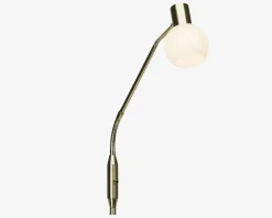 Online Daells Bolighus Gulvlampe Philo børstet H.140 cm Messing