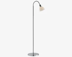 Online Daells Bolighus Gulvlampe Ray H.155 cm Krom, Hvid