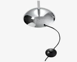 Outlet Daells Bolighus Gulvlampe Salsa H.140 cm Grøn, Krom