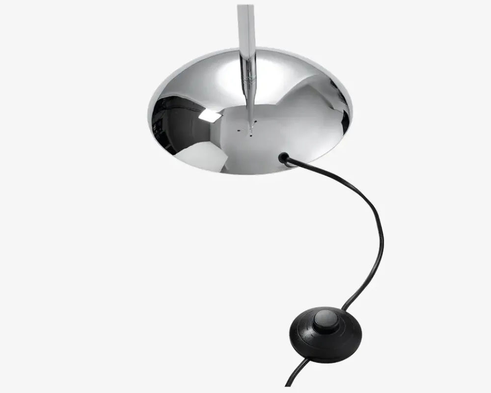 Outlet Daells Bolighus Gulvlampe Salsa H.140 cm Grøn, Krom