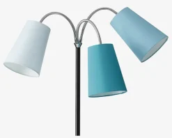 Outlet Daells Bolighus Gulvlampe Salsa H.140 cm Sort, Blå