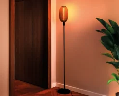 Sale Daells Bolighus Gulvlampe Stick grå H.146 cm