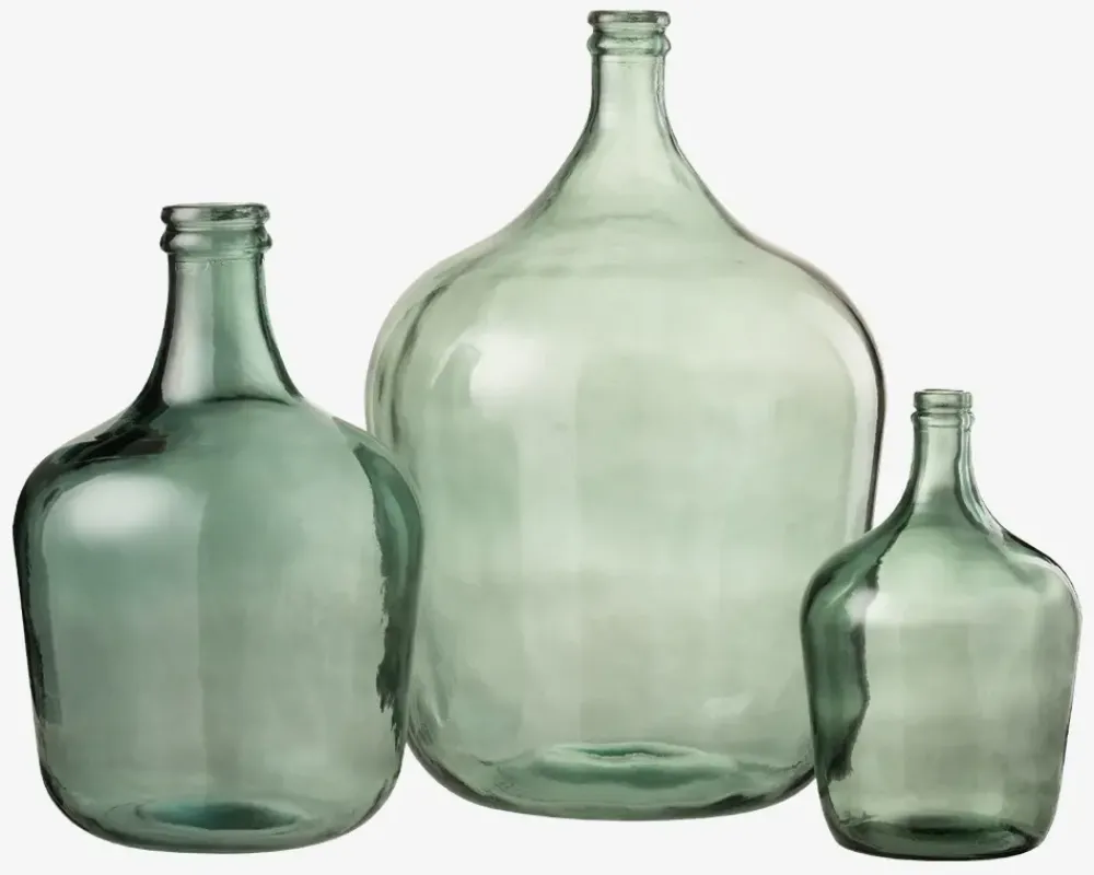 New Daells Bolighus Gulvvase Carafe Large Grøn H. 56 cm