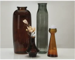 Outlet Daells Bolighus Gulvvase grå H. 76 cm