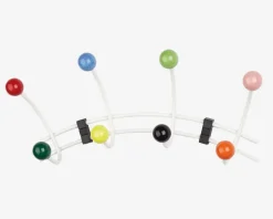 Daells Bolighus Harlekin Knagerække 4 Hvid Multi, Hvid