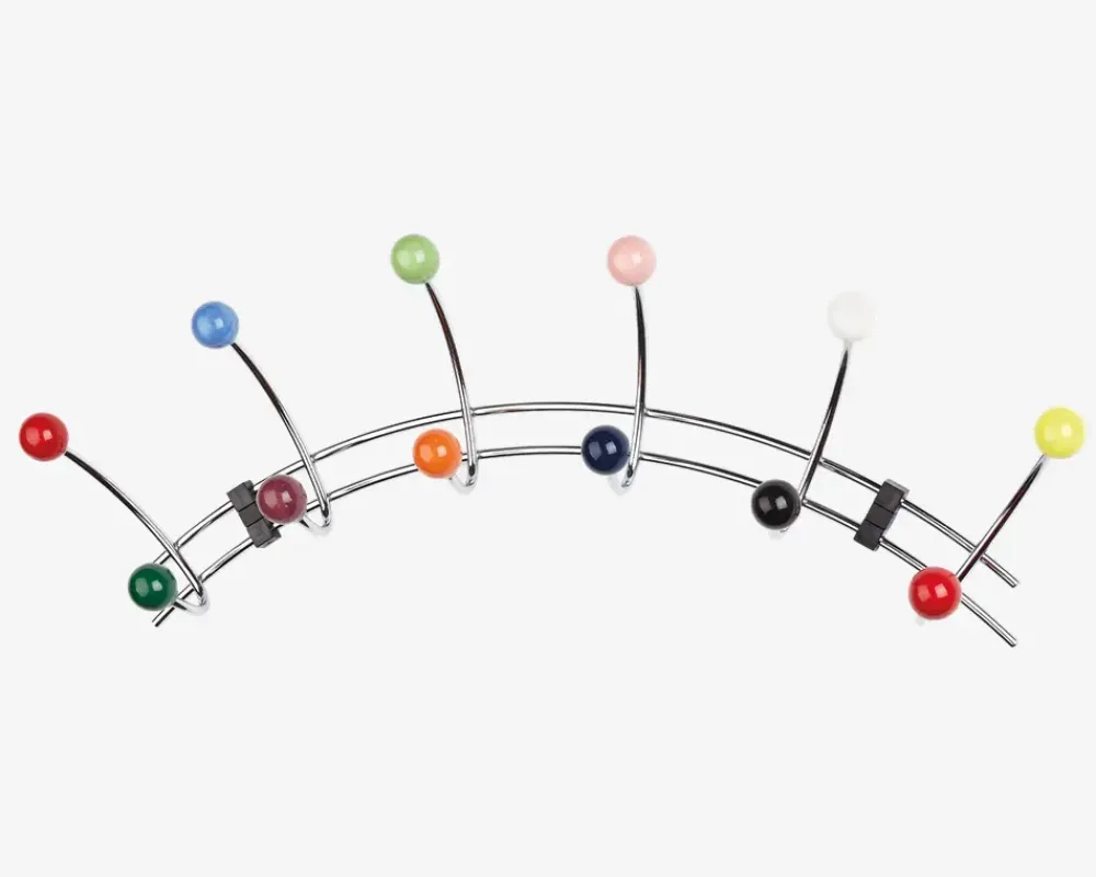 Sale Daells Bolighus Harlekin Knagerække 6 Krom Multi, Krom
